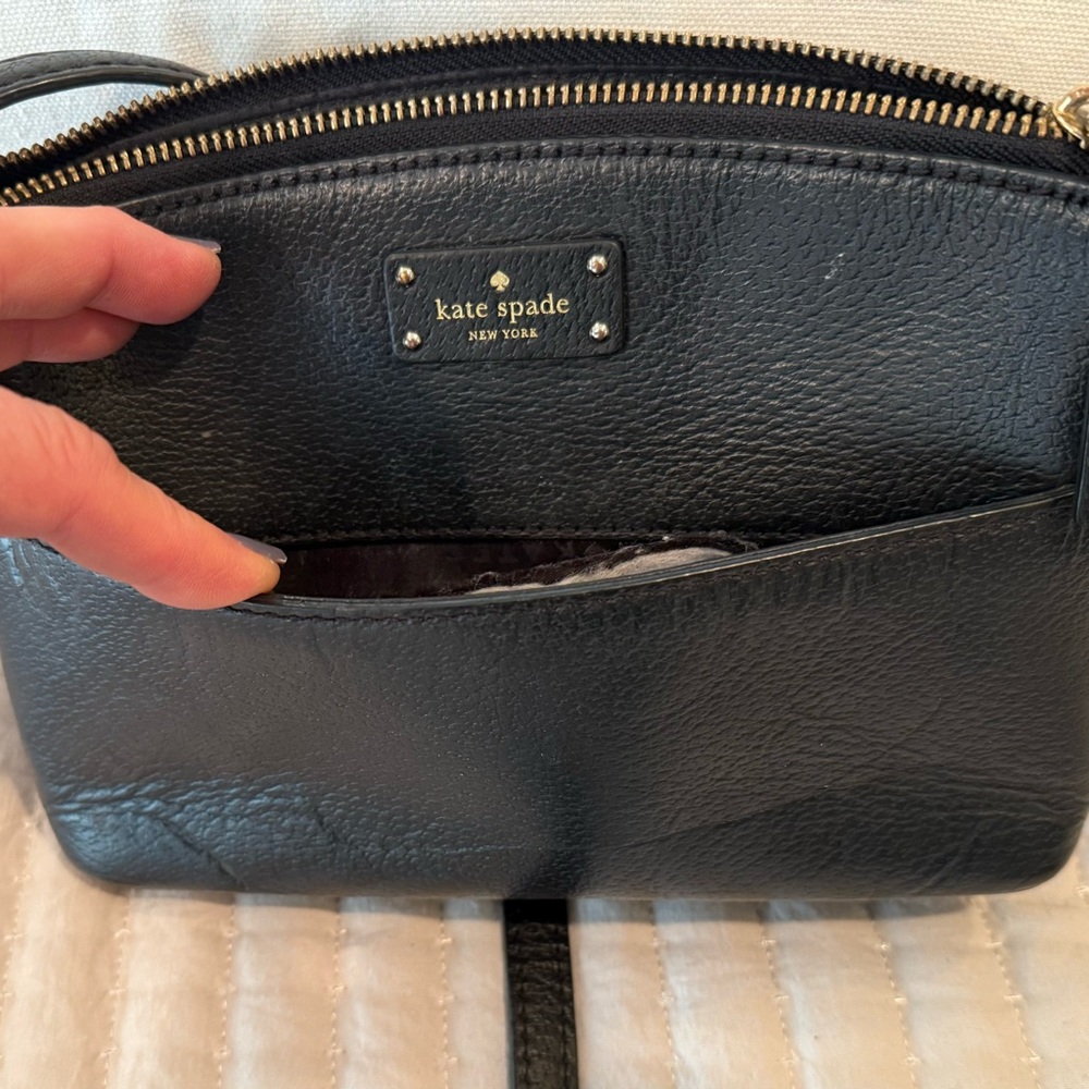 Kate Spade Dark Navy Blue Crossbody Bag Designer Purse - Picture 5 of 6